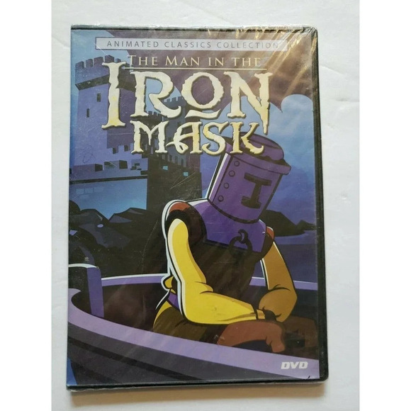 The Man in the Iron Mask DVD New Sealed Animated Classics Collection - Picture 1 of 2